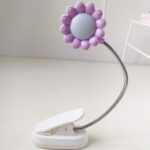 چراغ مطالعه گیره دار گل