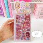 برچسب شفاف دختر - Image 3