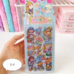 برچسب شفاف دختر - Image 4