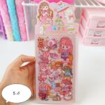 برچسب شفاف دختر - Image 6