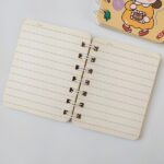 دفترچه جلد مقوایی دختر سیم دوبل3426 - Image 3