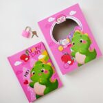 دفترچه خاطرات قفل دار دایناسور