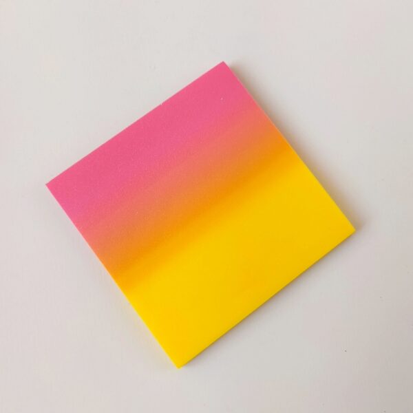 استیک نوت شفاف شاین دار غروب6028 - Image 2