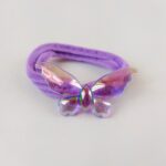 کش مو پروانه کریستالی رنگی6979 - Image 3