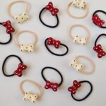 کش مو پاپیون قرمزکرم