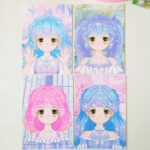 پک ارایشی بنفش7906