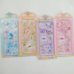 پیکسل شیشه ای برچسبی پروانه9384