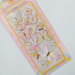 پیکسل شیشه ای برچسبی پروانه9384 - Image 3