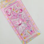 پیکسل شیشه ای برچسبی پروانه9384 - Image 5